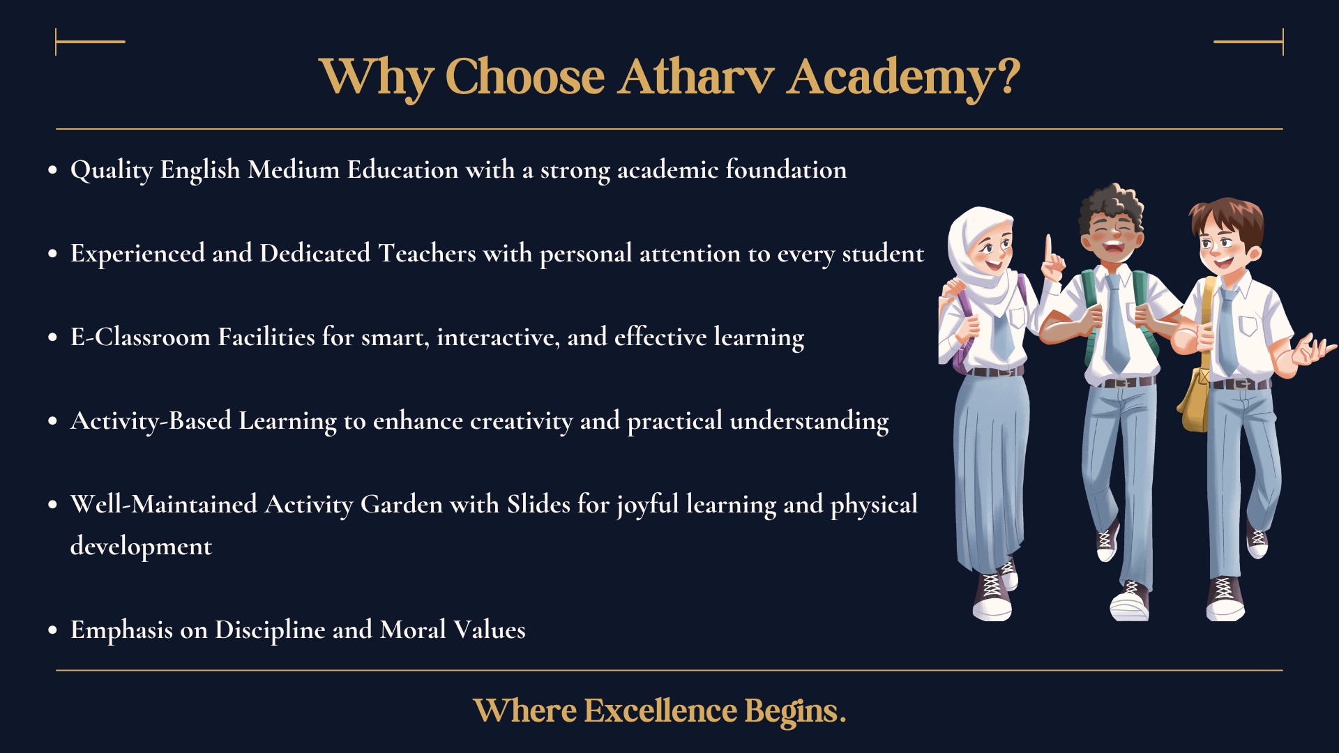 Why choose Atharv Academy